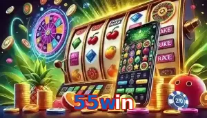Trò chơi Slot được yêu thích tại 55win